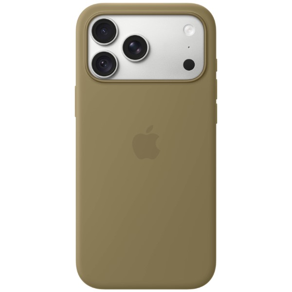 Фото - Чехол для смартфона Apple Silicone Case with MagSafe for iPhone 18 Pro Max Olive (MK924ZM/A)