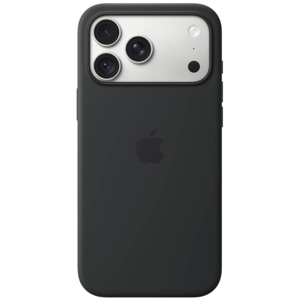 Фото - Чехол для смартфона Apple Silicone Case with MagSafe for iPhone 18 Pro Max Black (MK954ZM/A)