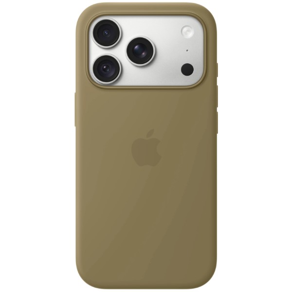 Фото - Чехол для смартфона Apple Silicone Case with MagSafe for iPhone 18 Pro Olive (MK8V4ZM/A)