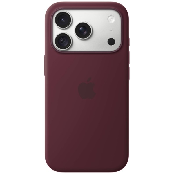 Фото - Чехол для смартфона Apple Silicone Case with MagSafe for iPhone 18 Pro Burgundy (MK8U4ZM/A)
