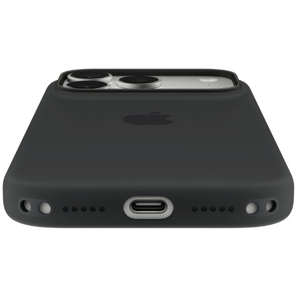 Фото - Чехол для смартфона Apple Silicone Case with MagSafe for iPhone 18 Pro Black (MK8Y4ZM/A)