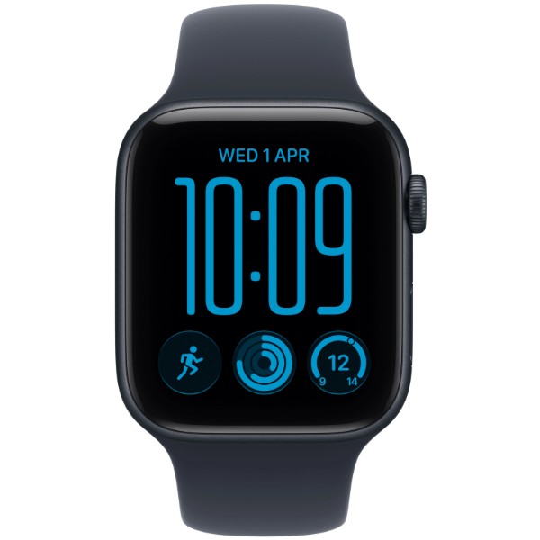 Фото - Смарт-часы Apple Watch SE 3 GPS + eSIM 40mm Midnight Aluminium Case with Navy Blue Sport Band - M/L