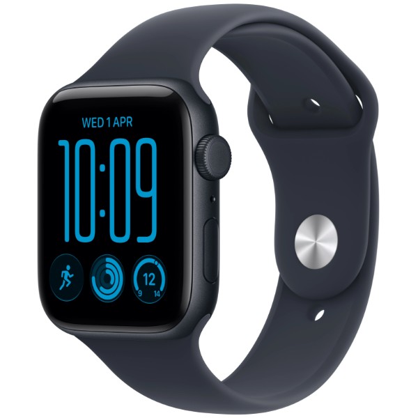 Фото - Смарт-часы Apple Watch SE 3 GPS + eSIM 40mm Midnight Aluminium Case with Navy Blue Sport Band - S/M