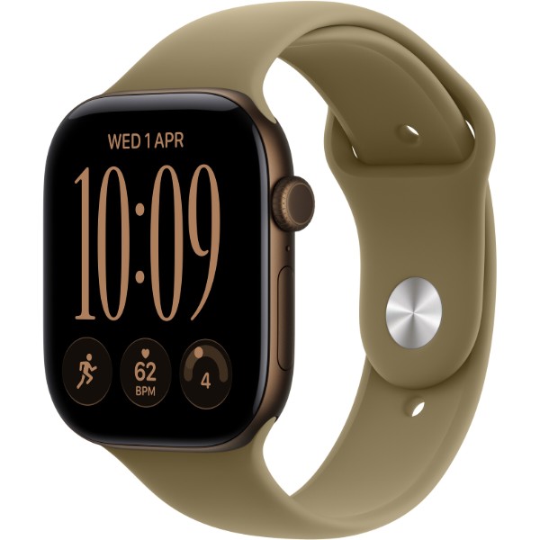 Фото - Смарт-годинник Apple Watch Series 12 GPS 42mm Dark Bronze Aluminium Case with Olive Sport Band - S/M Фото - Смарт-годинник Apple Watch Series 12 GPS 42mm Dark Bronze Aluminium Case with Olive Sport Band - S/M