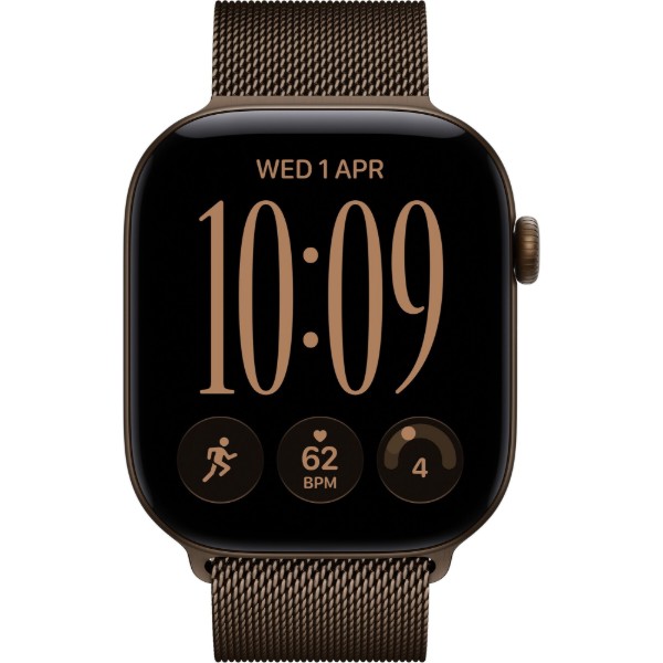 Фото - Смарт-часы Apple Watch Series 12 GPS + eSIM 42mm Dark Bronze Aluminium Case with Dark Bronze Milanese Loop
