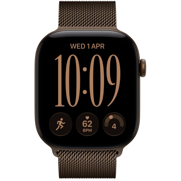Фото - Смарт-годинник Apple Watch Series 12 GPS 46mm Dark Bronze Aluminium Case with Dark Bronze Milanese Loop - M/L