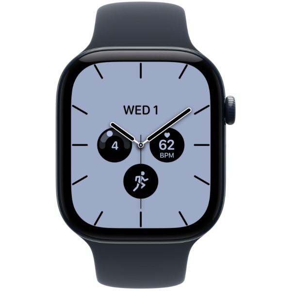 Фото - Смарт-часы Apple Watch Series 12 GPS + eSIM 42mm Night Blue Ceramic Case with Navy Blue Sport Band - S/M
