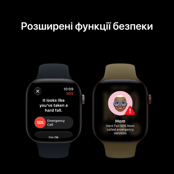 Фото - Смарт-годинник Apple Watch Series 12 GPS + eSIM 46mm Space Grey Aluminium Case with Navy Blue Sport Band - S/M