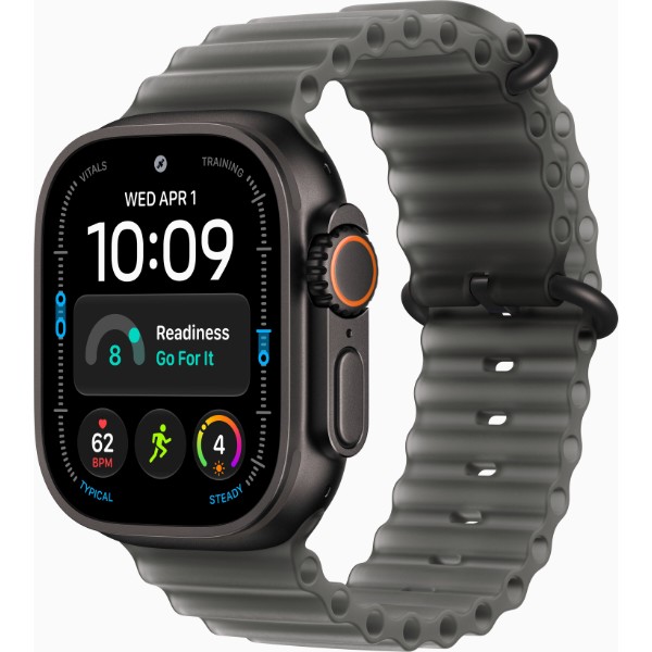 Фото - Смарт-часы Apple Watch Ultra 4 GPS + eSIM 49mm Black Titanium Case with Translucent Black Ocean Band