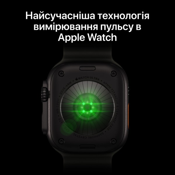Фото - Смарт-часы Apple Watch Ultra 4 GPS + eSIM 49mm Black Titanium Case with Translucent Black Ocean Band