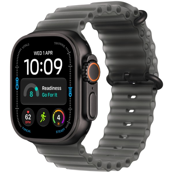 Фото - Смарт-часы Apple Watch Ultra 4 GPS + eSIM 49mm Black Titanium Case with Translucent Black Ocean Band