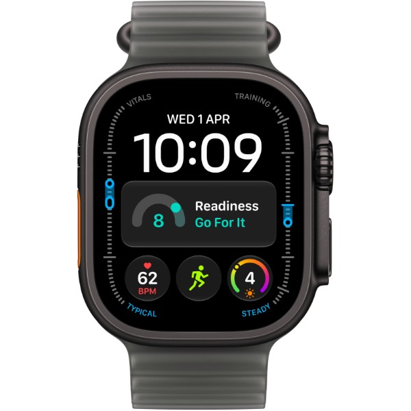 Фото - Смарт-часы Apple Watch Ultra 4 GPS + eSIM 49mm Black Titanium Case with Translucent Black Ocean Band