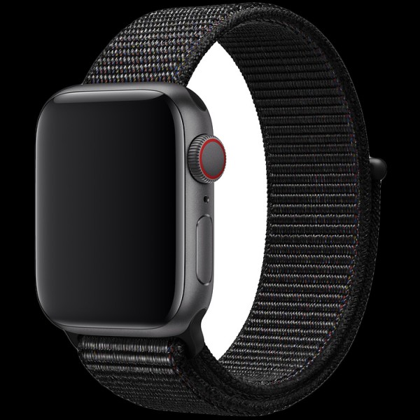 Фото - Ремешок для смарт-часов Apple 40mm Black Sport Loop (MTLT2ZM/A)