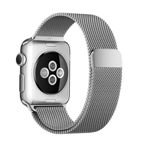 Фото - Ремінець для смарт-годинника Apple 42mm Silver Milanese Loop (MJ5F2)