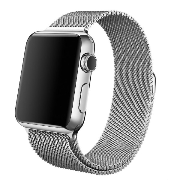 Фото - Ремінець для смарт-годинника Apple 42mm Silver Milanese Loop (MJ5F2) Фото - Ремінець для смарт-годинника Apple 42mm Silver Milanese Loop (MJ5F2)