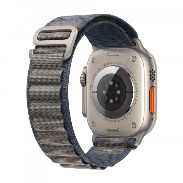 Фото - Смарт-часы Apple Watch Ultra 2 GPS 49mm Titanium Case with Blue Alpine Loop - Small