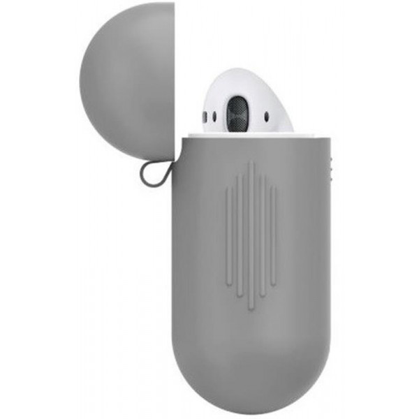 Фото - Чохол для навушників Nomi Apple AirPods Grey