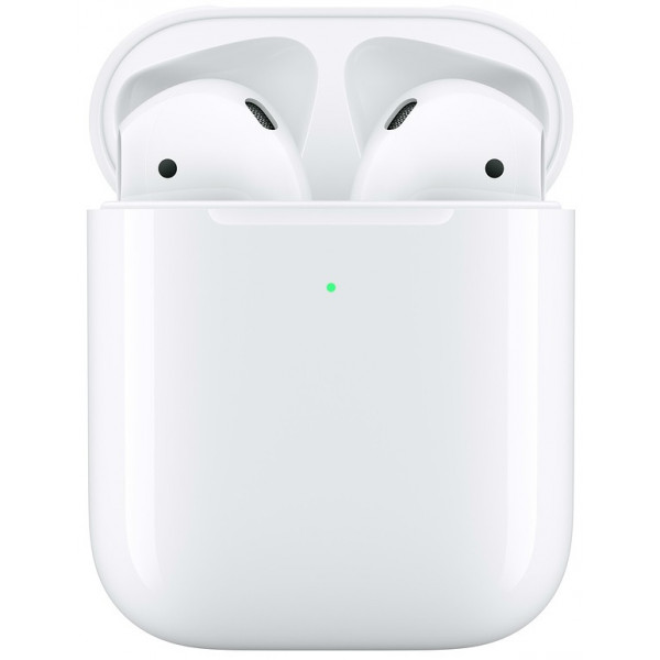 Фото - Наушники вкладыши беспроводные Apple AirPods with Wireless Charging Case (MRXJ2RU/A)