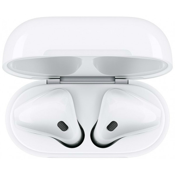 Фото - Наушники вкладыши беспроводные Apple AirPods with Wireless Charging Case (MRXJ2RU/A)