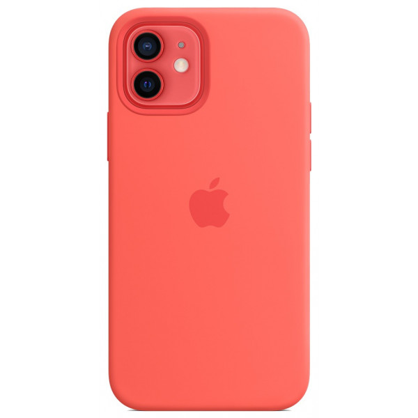 Фото - Чохол для смартфону Apple iPhone 12/12 Pro Silicone Case with MagSafe - Pink Citrus (MHL03)