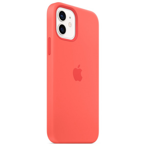 Фото - Чохол для смартфону Apple iPhone 12/12 Pro Silicone Case with MagSafe - Pink Citrus (MHL03)
