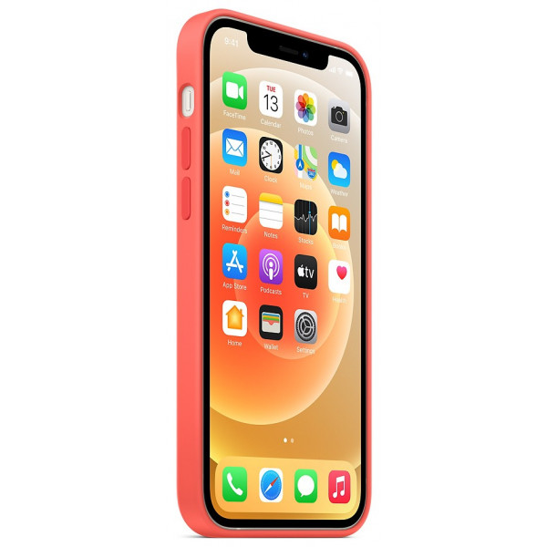 Фото - Чохол для смартфону Apple iPhone 12/12 Pro Silicone Case with MagSafe - Pink Citrus (MHL03)