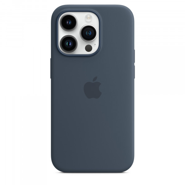 Фото - Чохол для смартфону Apple iPhone 14 Pro Silicone Case with MagSafe - Storm Blue (MPTF3)