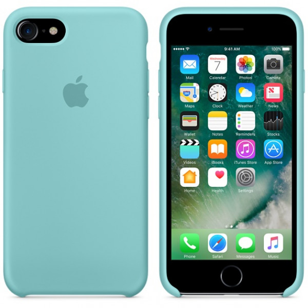 Фото - Чехол для смартфона Apple iPhone 7 Sea Blue (MMX02ZM/A)
