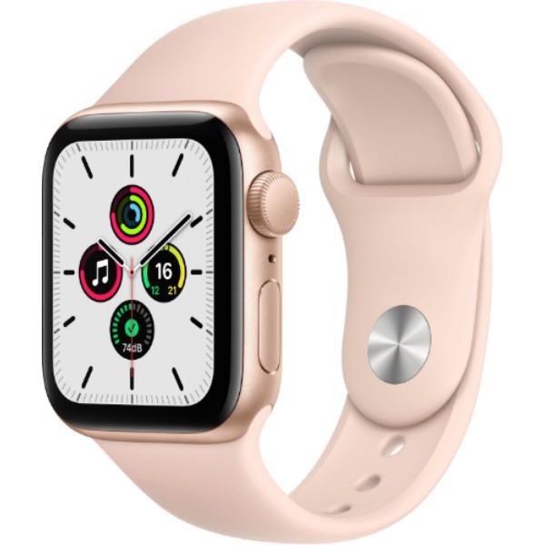 Фото - Смарт-годинник Apple Watch SE 40mm Gold Aluminium Case with Pink Sand Sport Band