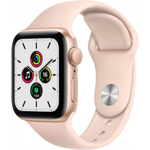 Фото - Смарт-годинник Apple Watch SE 40mm Gold Aluminium Case with Pink Sand Sport Band