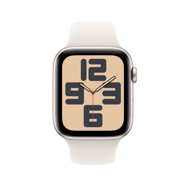 Фото - Смарт-часы Apple Watch SE GPS + eSIM 40mm Starlight Aluminium Case with Starlight Sport Band - S/M