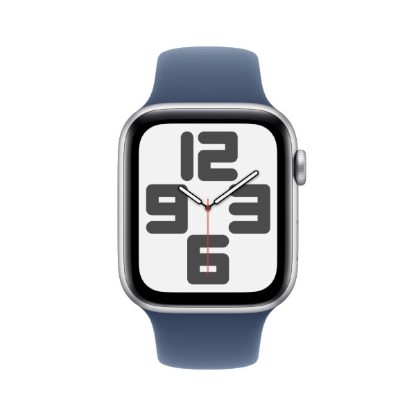 Фото - Смарт-годинник Apple Watch SE GPS 40mm Silver Aluminium Case with Denim Sport Band - M/L