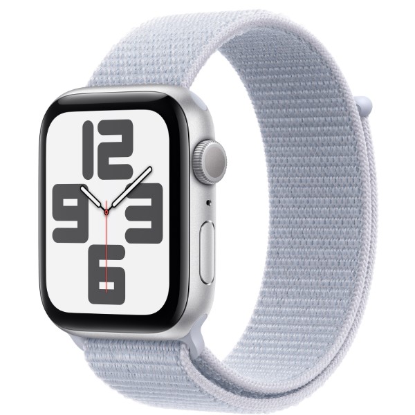 Фото - Смарт-часы Apple Watch SE GPS 44mm Silver Aluminium Case with Blue Cloud Sport Loop