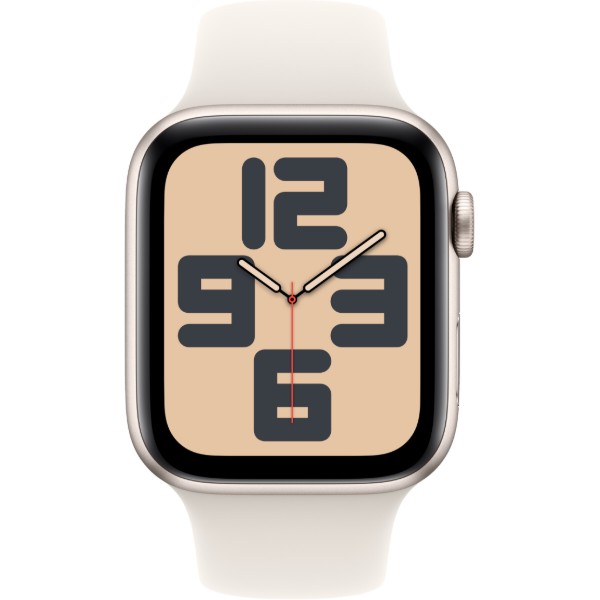 Фото - Смарт-часы Apple Watch SE GPS + eSIM 44mm Starlight Aluminium Case with Starlight Sport Band - M/L