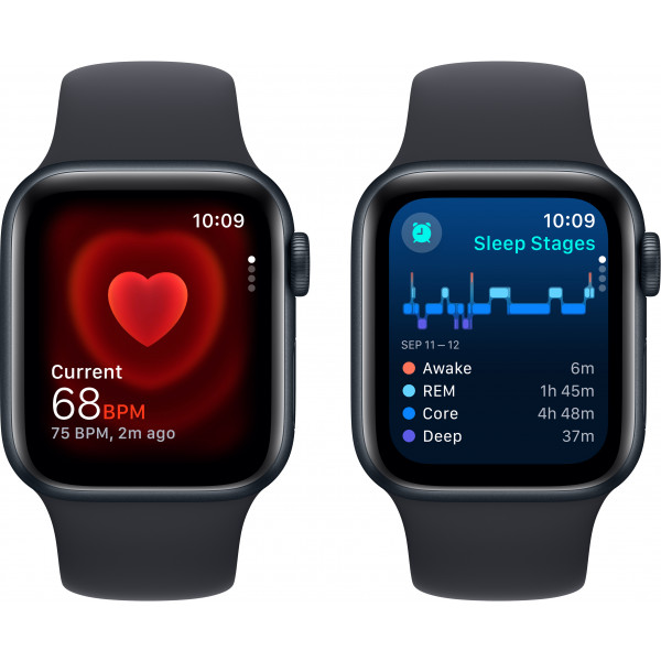 Фото - Смарт-часы Apple Watch SE GPS 40mm Midnight Aluminium Case with Midnight Sport Band - M/L