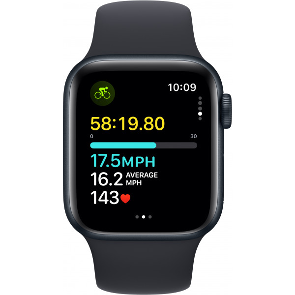 Фото - Смарт-часы Apple Watch SE GPS 40mm Midnight Aluminium Case with Midnight Sport Band - M/L