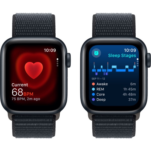 Фото - Смарт-часы Apple Watch SE GPS 40mm Midnight Aluminium Case with Midnight Sport Loop