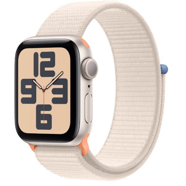 Фото - Уценка - Смарт-часы Apple Watch SE GPS 40mm Starlight Aluminium Case with Starlight Sport Loop
