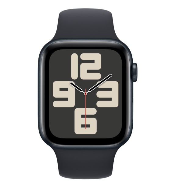 Фото - Уцінка - Смарт-годинник Apple Watch SE GPS 44mm Midnight Aluminium Case with Midnight Sport Band - M/L