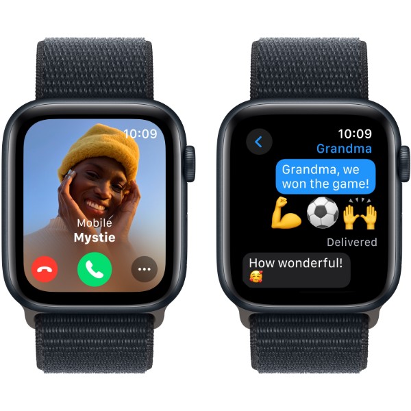 Фото - Смарт-годинник Apple Watch SE GPS 44mm Midnight Aluminium Case with Midnight Sport Loop