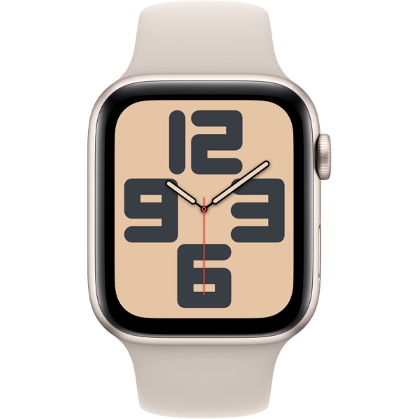 Фото - Смарт-часы Apple Watch SE GPS 44mm Starlight Aluminium Case with Starlight Sport Band - S/M