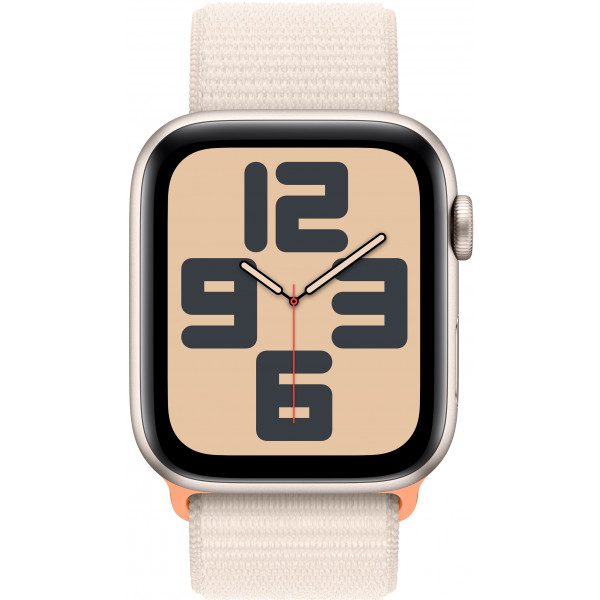 Фото - Смарт-часы Apple Watch SE GPS 44mm Starlight Aluminium Case with Starlight Sport Loop