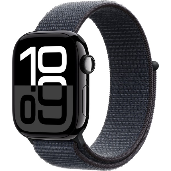 Фото - Смарт-годинник Apple Watch Series 10 GPS 42mm Jet Black Aluminium Case with Ink Sport Loop