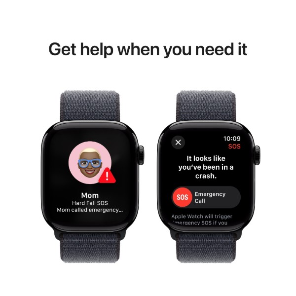 Фото - Смарт-годинник Apple Watch Series 10 GPS 42mm Jet Black Aluminium Case with Ink Sport Loop