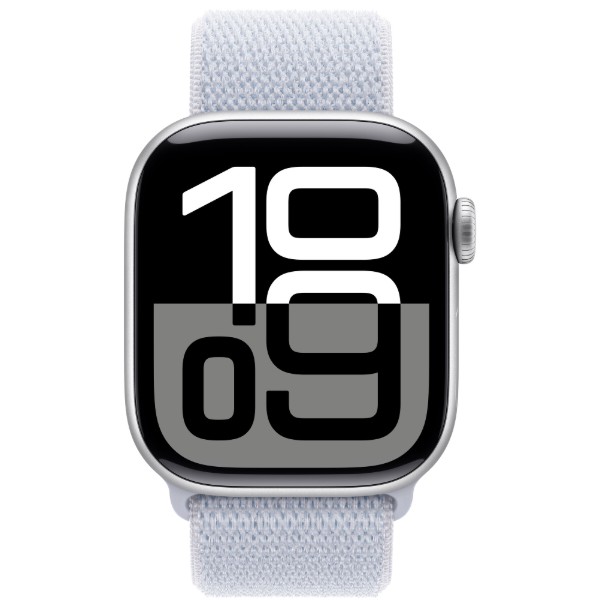 Фото - Смарт-часы Apple Watch Series 10 GPS 42mm Silver Aluminium Case with Blue Cloud Sport Loop