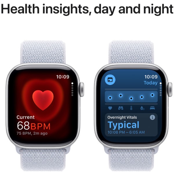 Фото - Смарт-часы Apple Watch Series 10 GPS 42mm Silver Aluminium Case with Blue Cloud Sport Loop