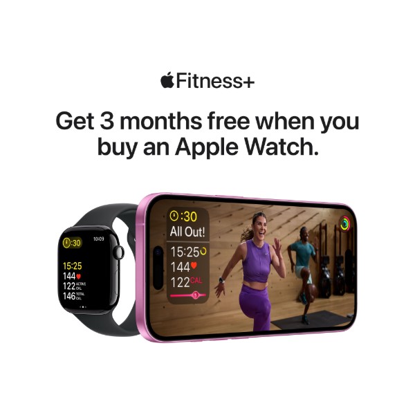 Фото - Смарт-годинник Apple Watch Series 10 GPS + eSIM 42mm Jet Black Aluminium Case with Black Sport Band - S/M