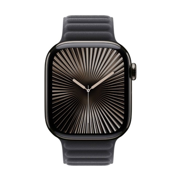 Фото - Ремінець для смарт-годинника Apple 42mm Black Magnetic Link - S/M (MXWQ3ZM/A)