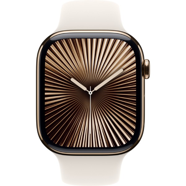 Фото - Ремешок для смарт-часов Apple 46mm Starlight Sport Band - S/M (MXM63ZM/A)
