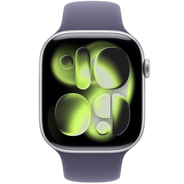 Фото - Смарт-годинник Apple Watch Series 11 GPS 46mm Silver Aluminium Case with Purple Fog Sport Band - M/L